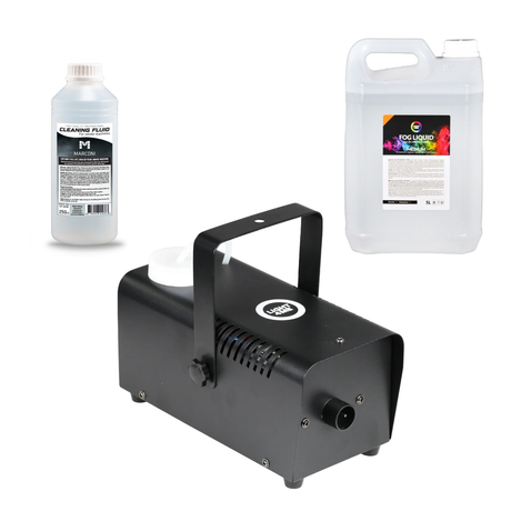 Light4me FOG 400 machine à brouillard bundle