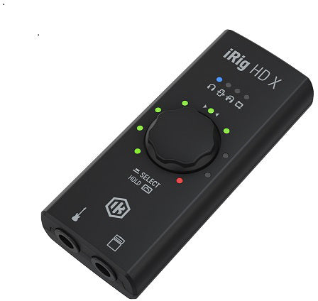 IK Multimedia iRig HD X Sound Card for Guitar