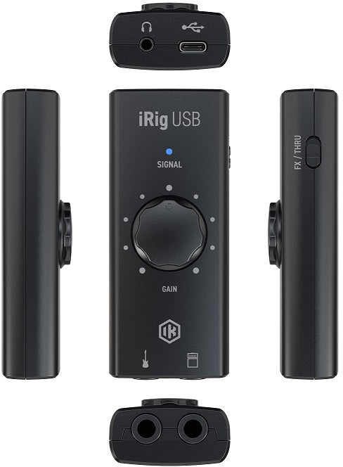 IK Multimedia iRig USB Sound Card for Guitar