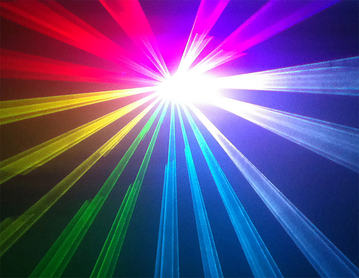 Ibiza Laser light w. DMX (RGB, 500MW)