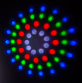 Ibiza LED Lightbar Moonflower, Laser and Strobe