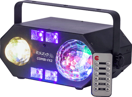 Ibiza Combi FX2 LED Effet de Lumière