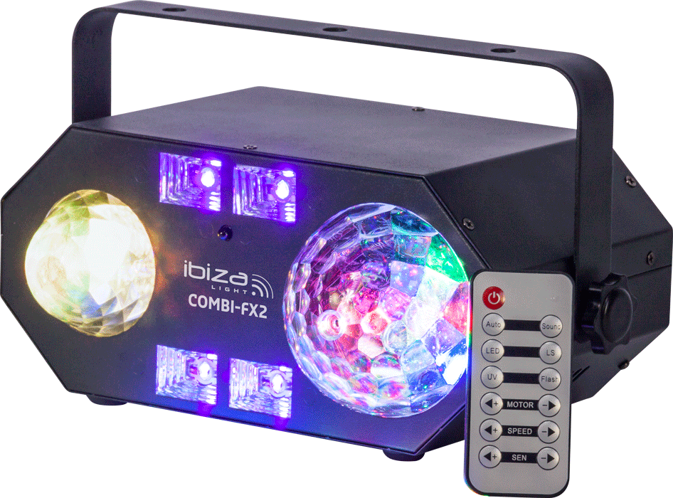Ibiza Combi FX2 LED Effet de Lumière