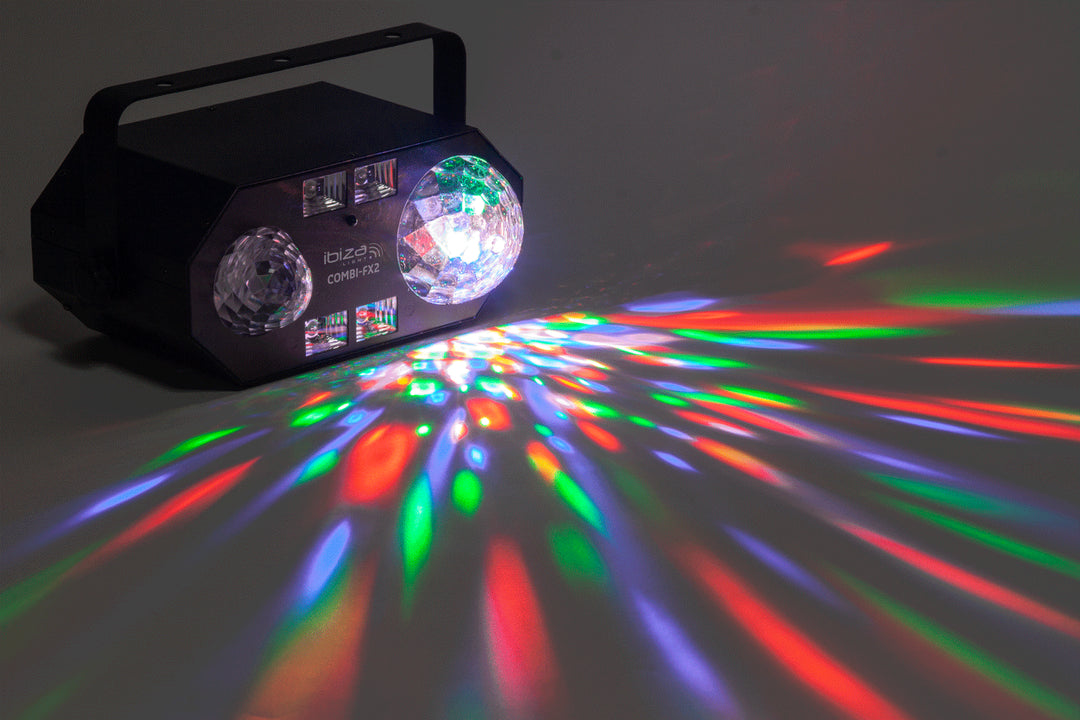 Ibiza Combi FX2 LED Effet de Lumière