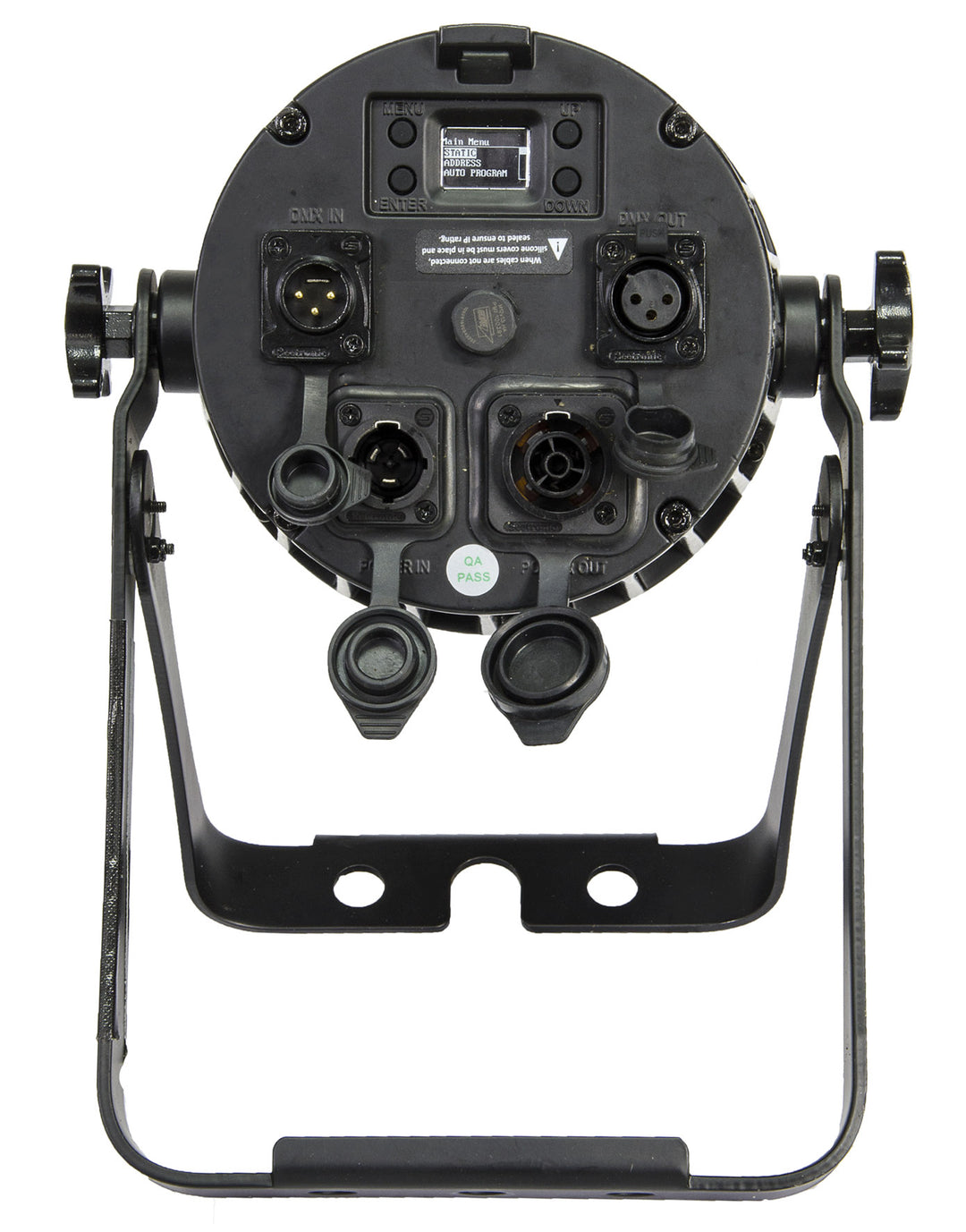 Projecteur LED extérieur RGBW avec zoom (60W)
