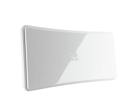 Antenne TV et DAB+ Intérieure (Blanc)
