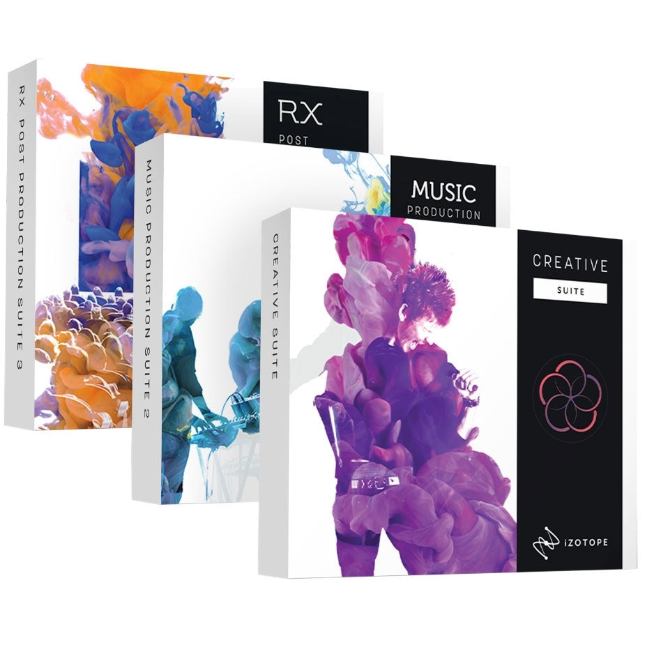Pack complet : mise à niveau depuis RX Music Production Suite