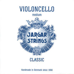 Jargar cordes de violon - D Steel (Medium)