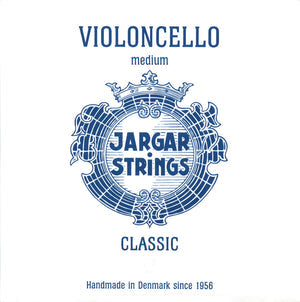 Jargar cordes de violon - D Steel (Medium)