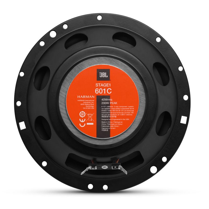 JBL Stage1 601C Ensemble de haut-parleurs pour voiture (16cm)