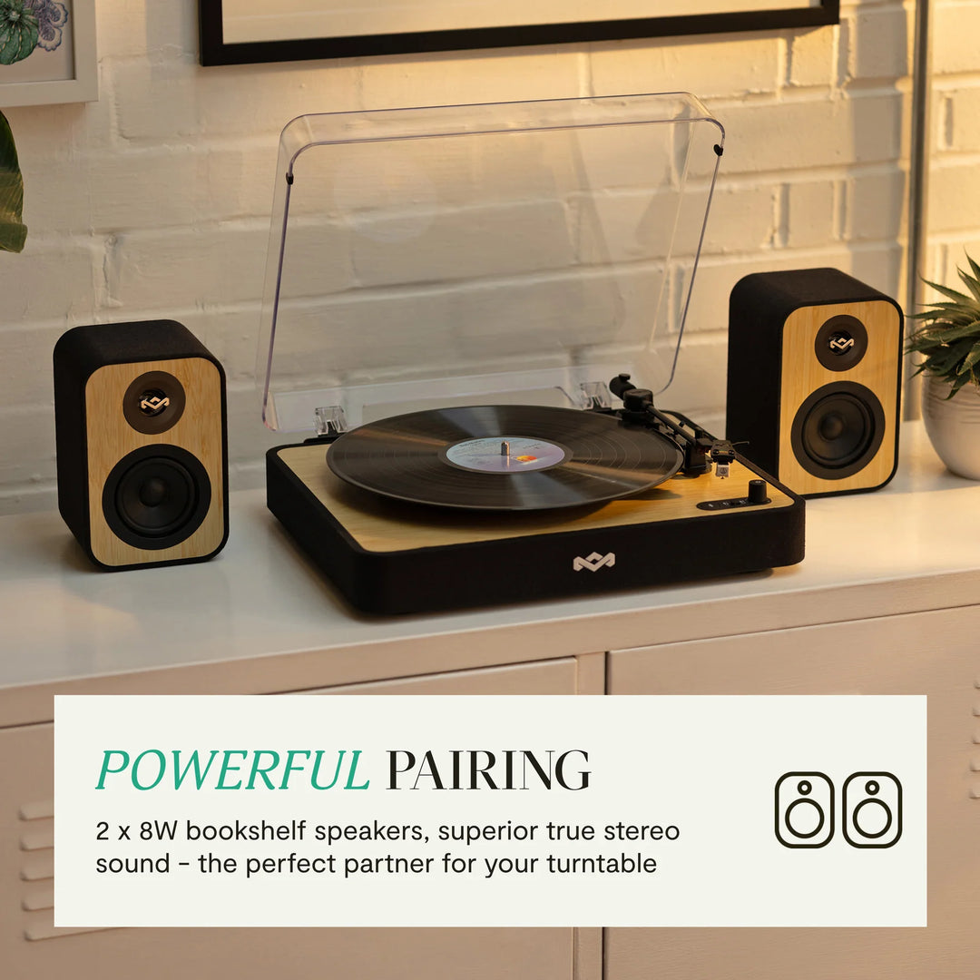 House of Marley Revolution Bluetooth Platine Vinyle & Enceinte Bundle