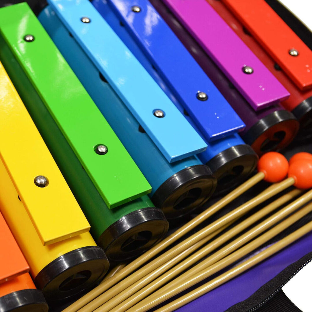 V-Tone cloches résonantes TB8 – 8 tonalités diatoniques colorées