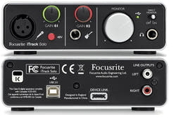 Focusrite iTrack Solo Lightning Interfaces audio
