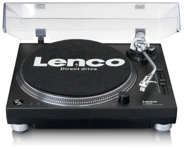 Lenco L-3809 Turntable (Black)