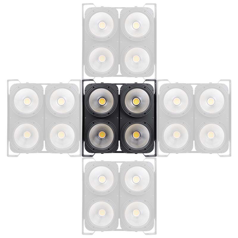 Light4Me LED Blinder 4x100W (WW/CW)