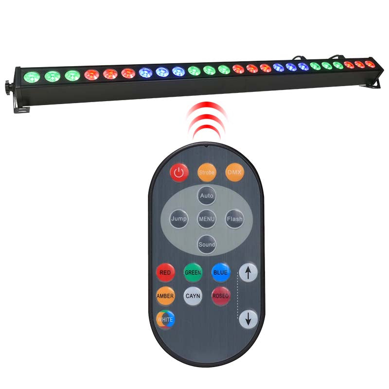 LIGHT4ME DECO BAR 24 RGB IR barre LED + télécommande