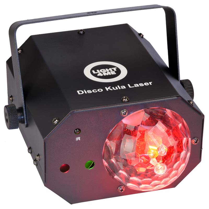 LIGHT4ME DISCO BALL LASER lumière multieffet LED