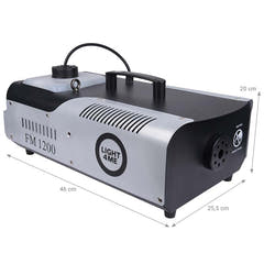 LIGHT4ME FM 1200 machine à fumée avec télécommande
