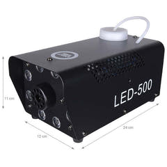 Light4Me Fog 500 LED Machine à brouillard 500W avec lumière RGB LED