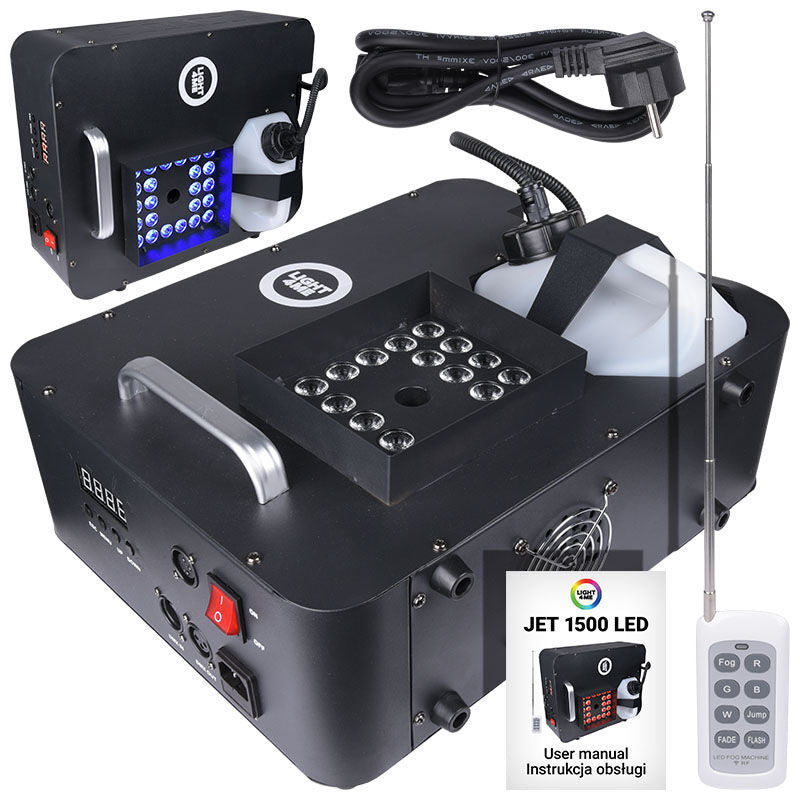 Light4Me JET-1500LED Machine à brouillard verticale LED
