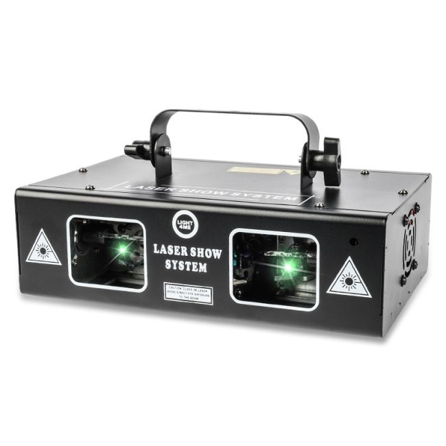 Light4Me Laser RGB Géométrique 350mW