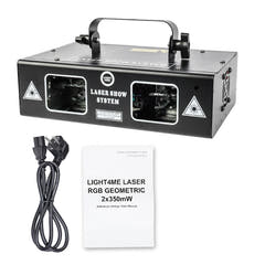Light4Me Laser RGB Géométrique 350mW
