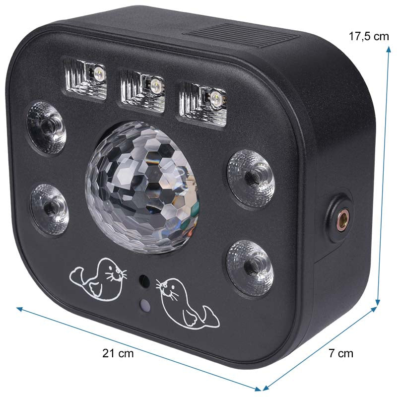 LIGHT4ME MULTIFASE multieffekt LED UV vaskeblixt