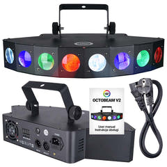 Light4Me OCTOBEAM V2 RGBW LED 8x5W