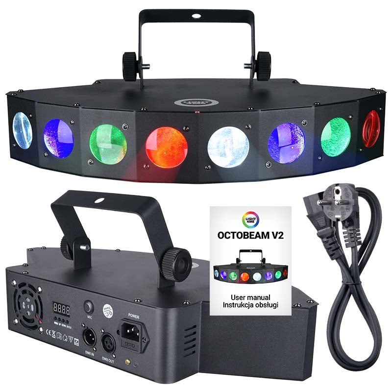 Light4Me OCTOBEAM V2 RGBW LED 8x5W