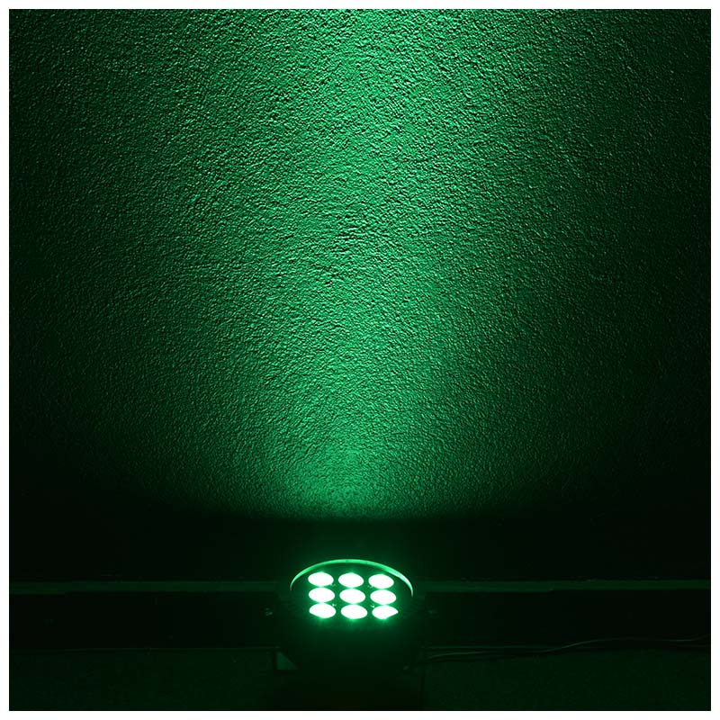 LIGHT4ME PAR RGBW 9x10 scenespotlight LED-lysarmatur