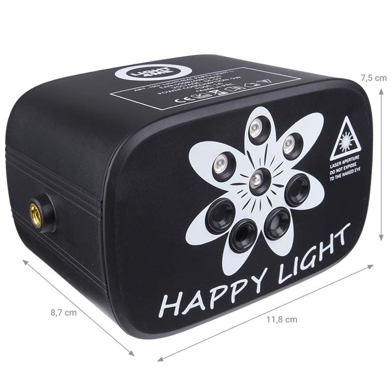 LIGHT4ME PARTY LIGHT 1 LED-effet éclairage disco