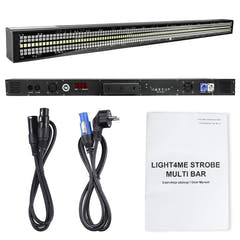 Light4Me Strobe Multi Bar LED – RGB+CW Strobe et blinder