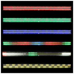 Light4Me Strobe Multi Bar LED – RGB+CW Strobe et blinder