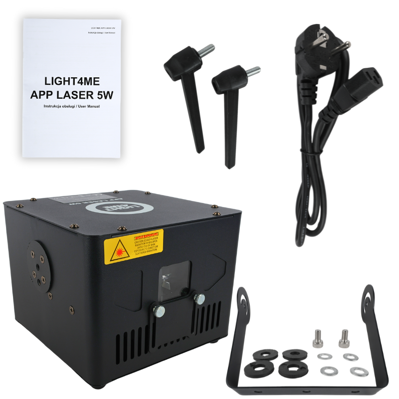 Light4Me 5 W laser avec RGB et contrôle par application
