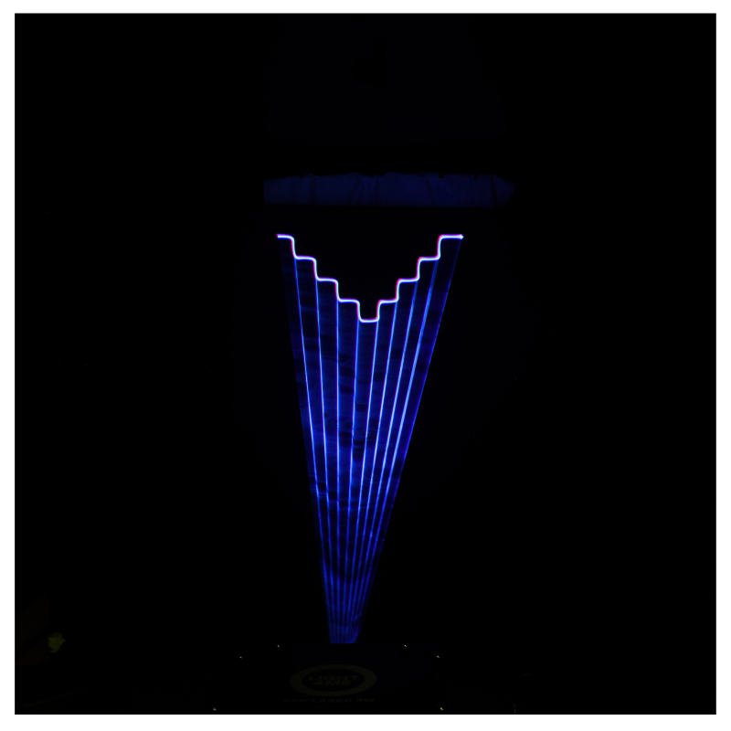 Light4Me 5 W laser avec RGB et contrôle par application