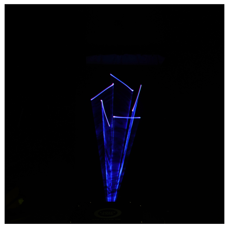 Light4Me 5 W laser avec RGB et contrôle par application
