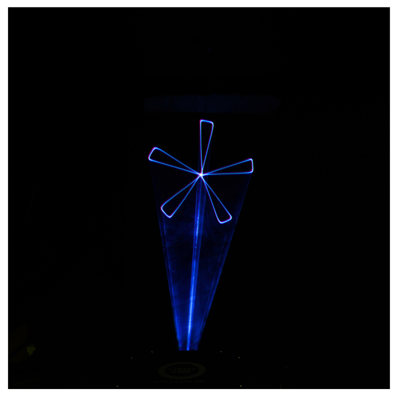 Light4Me 5 W laser avec RGB et contrôle par application