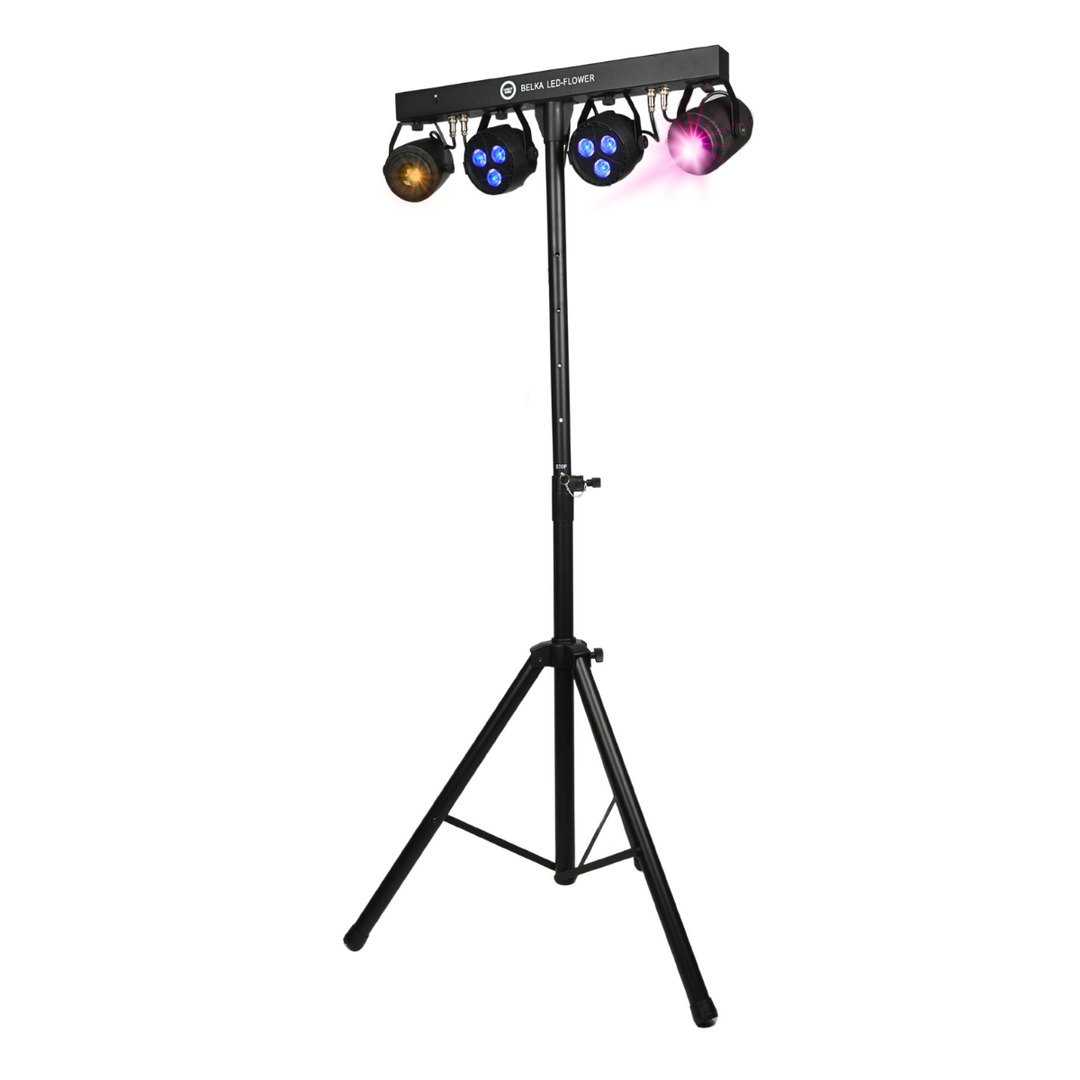 Light4Me T-BAR LED Flower & projecteurs Par