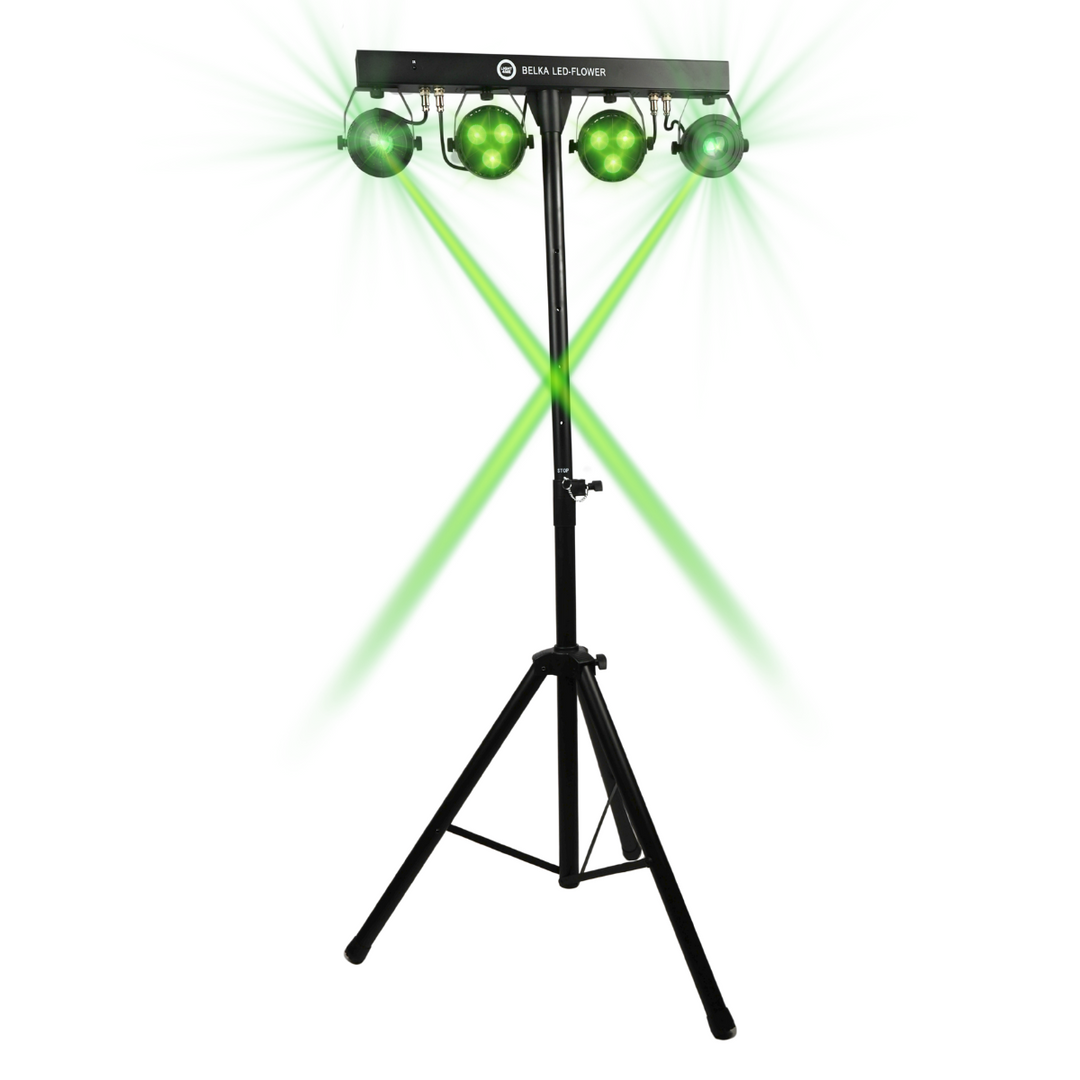 Light4Me T-BAR LED Flower & projecteurs Par