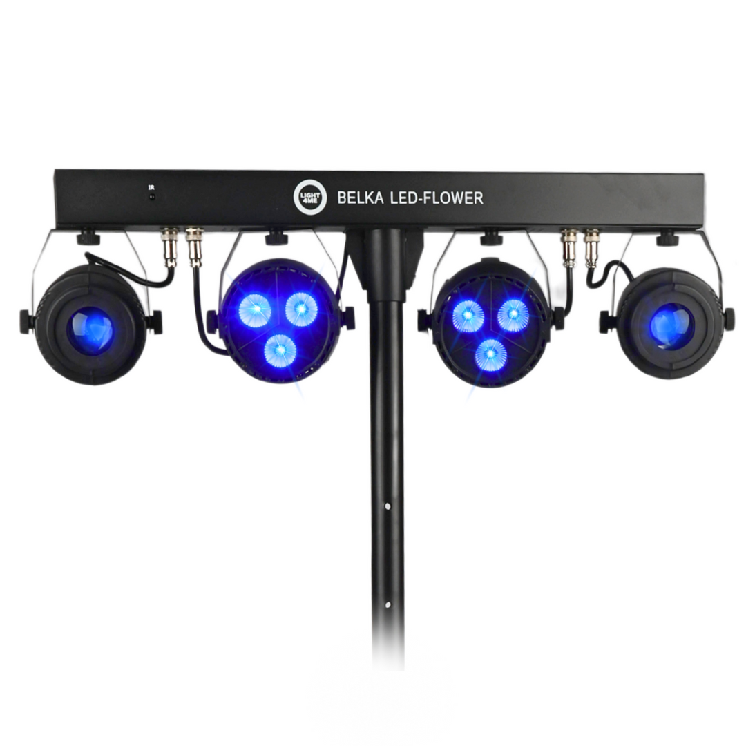 Light4Me T-BAR LED Flower & projecteurs Par