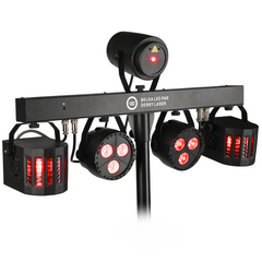 Light4Me T-Bar LED projecteur Derby Laser MultiBar