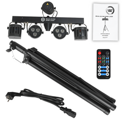 Light4Me T-Bar LED projecteur Derby Laser MultiBar