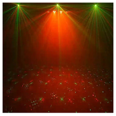 Light4Me T-Bar LED projecteur Derby Laser MultiBar