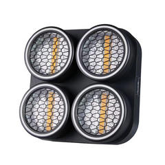 Light4Me BLINDER LED 4 ANNEAUX 4x30W