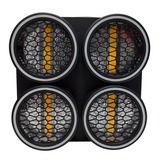 Light4Me BLINDER LED 4 ANNEAUX 4x30W