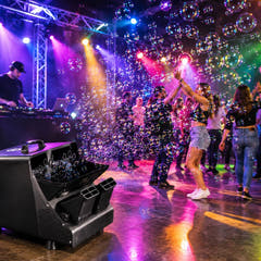 Light4Me machine à bulles de savon à piles