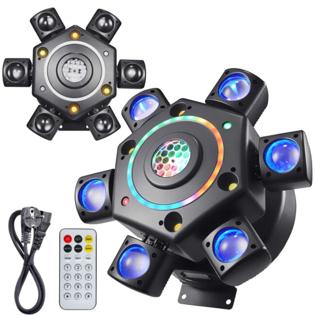 LIGHT4ME COSMOS 2 7-i-1 bevægelig multieffektlampe