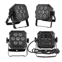 Light4Me Cube PAR 7x3W RGB LED Projecteur PAR