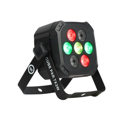 Light4Me Cube PAR 7x3W RGB LED Projecteur PAR