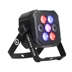 Light4Me Cube PAR 7x3W RGB LED Projecteur PAR